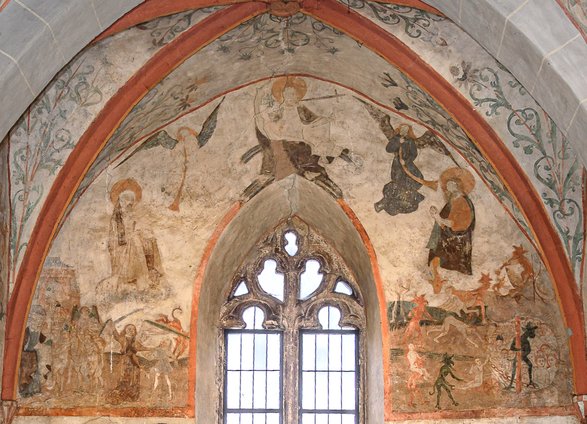 Restaurierung der Wandmalereien